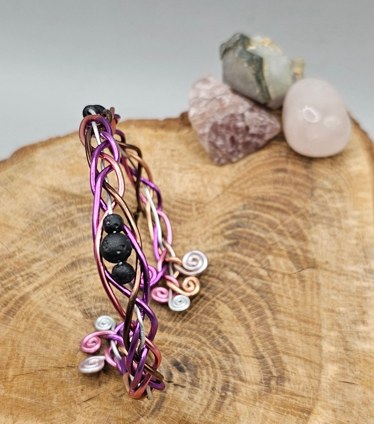 Ombre Lava Weave Bracelet