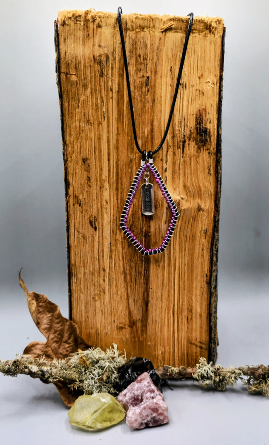 Trust word pendant