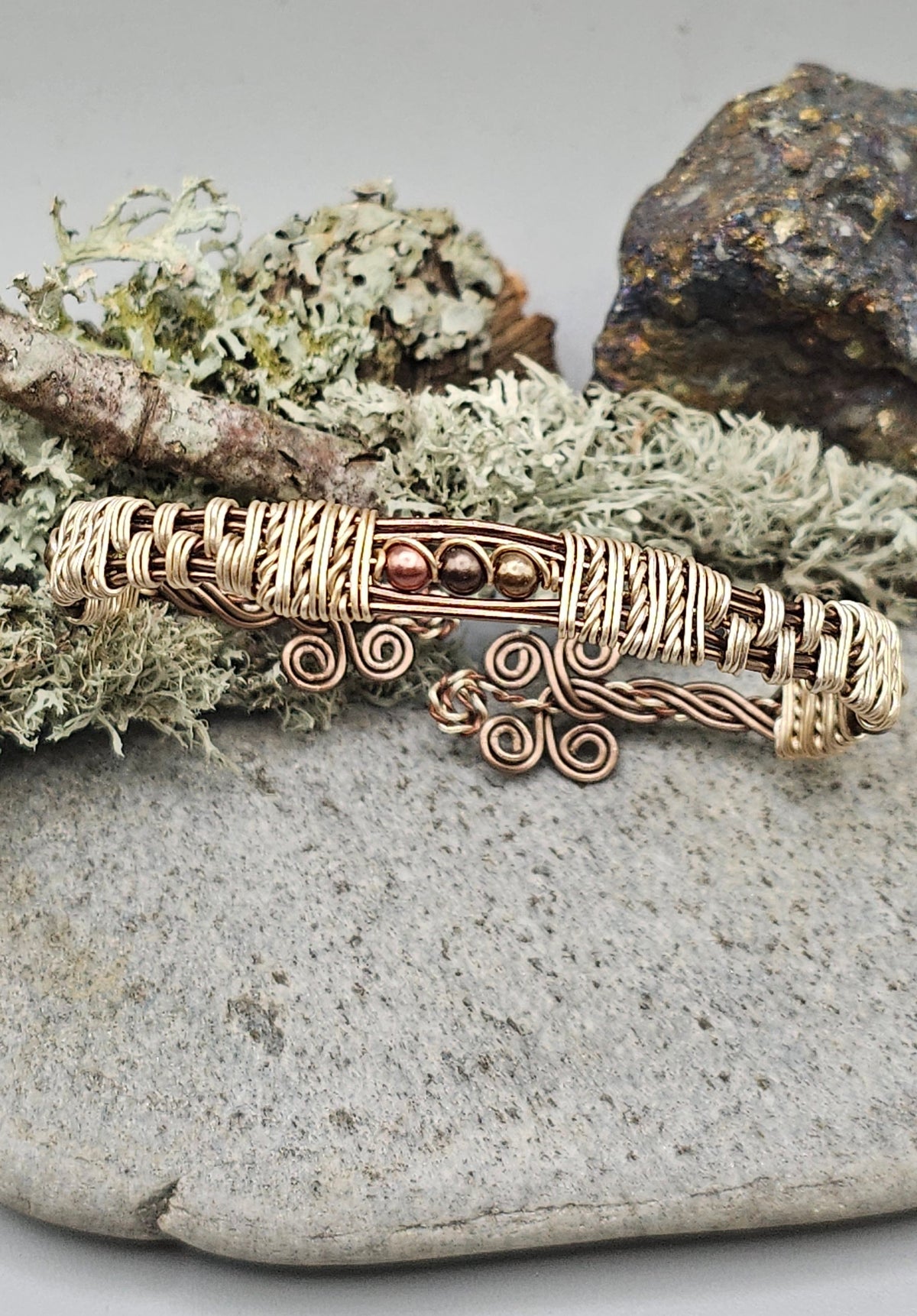 Pastel Brown Butterfly Bracelet