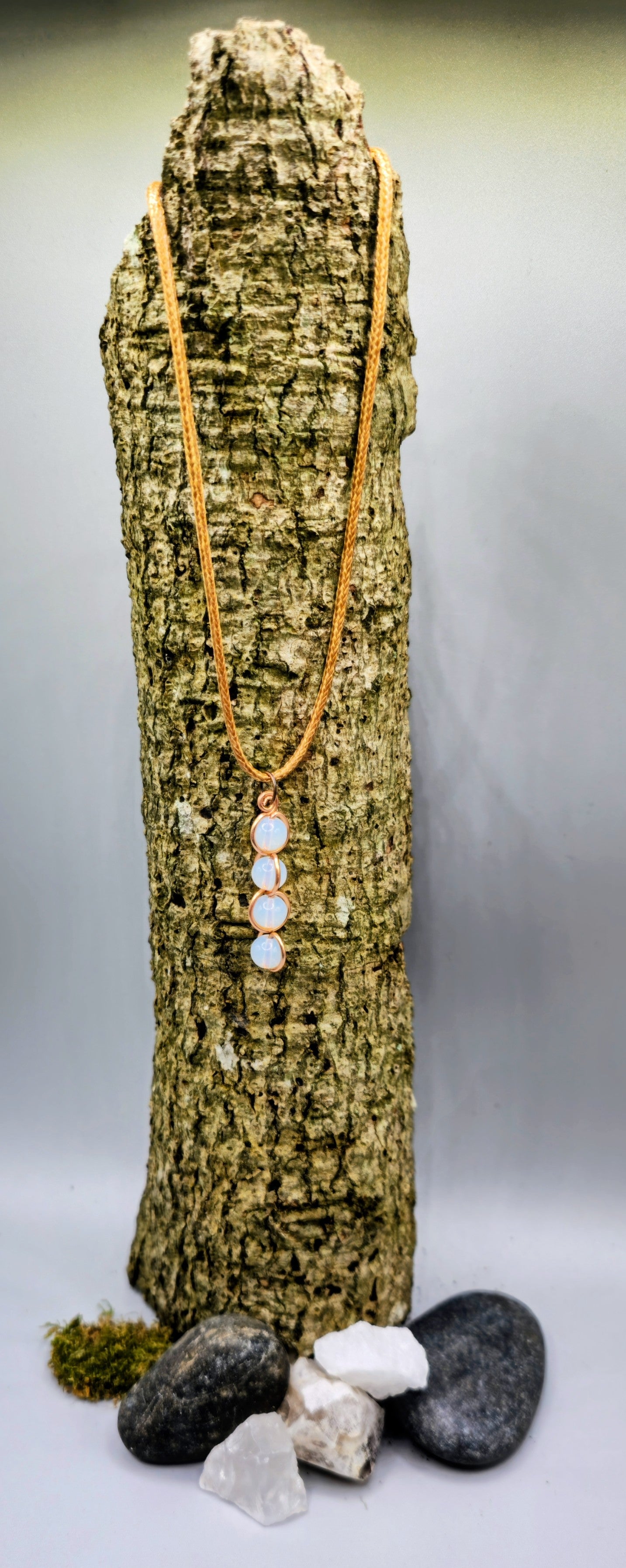 4 Opalite back and forth pendant