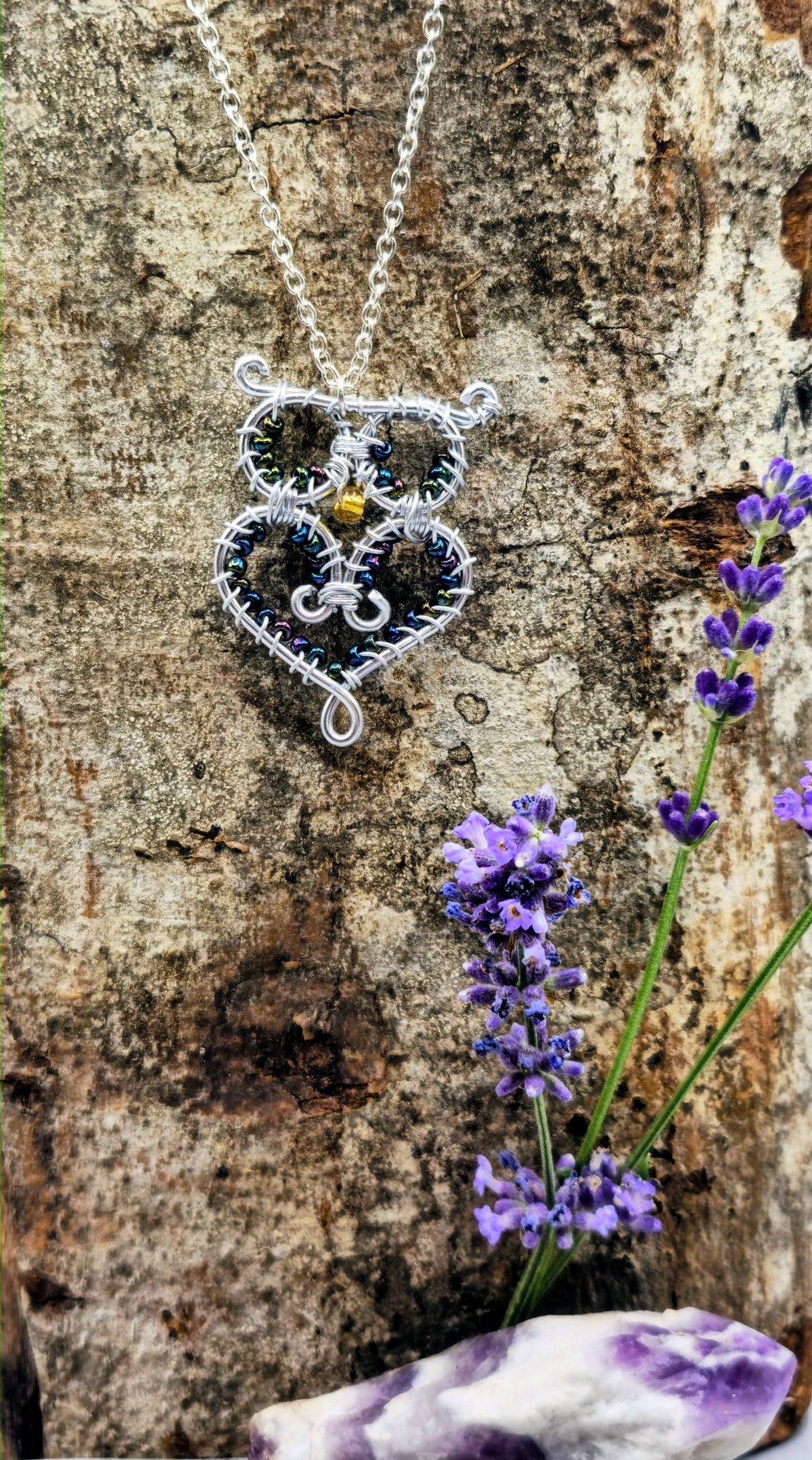 Silver Owl pendant