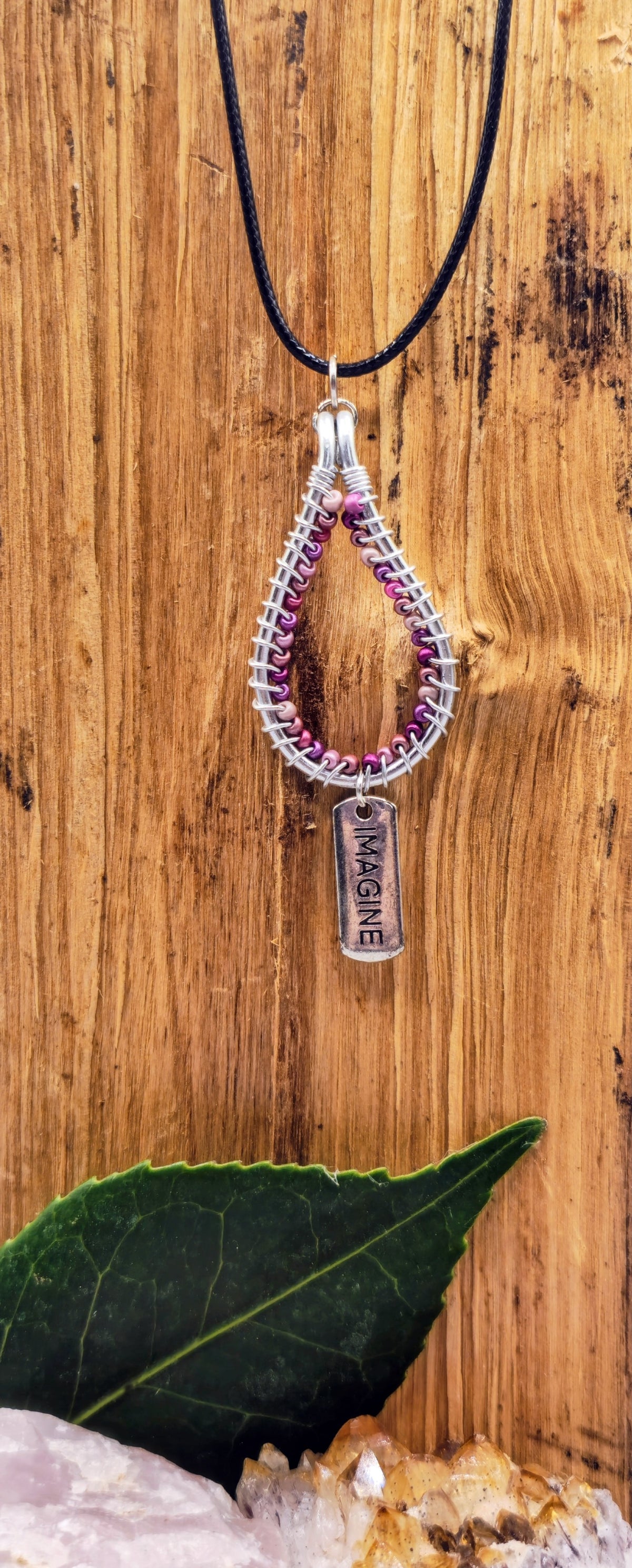 Teardrop Imagine pendant
