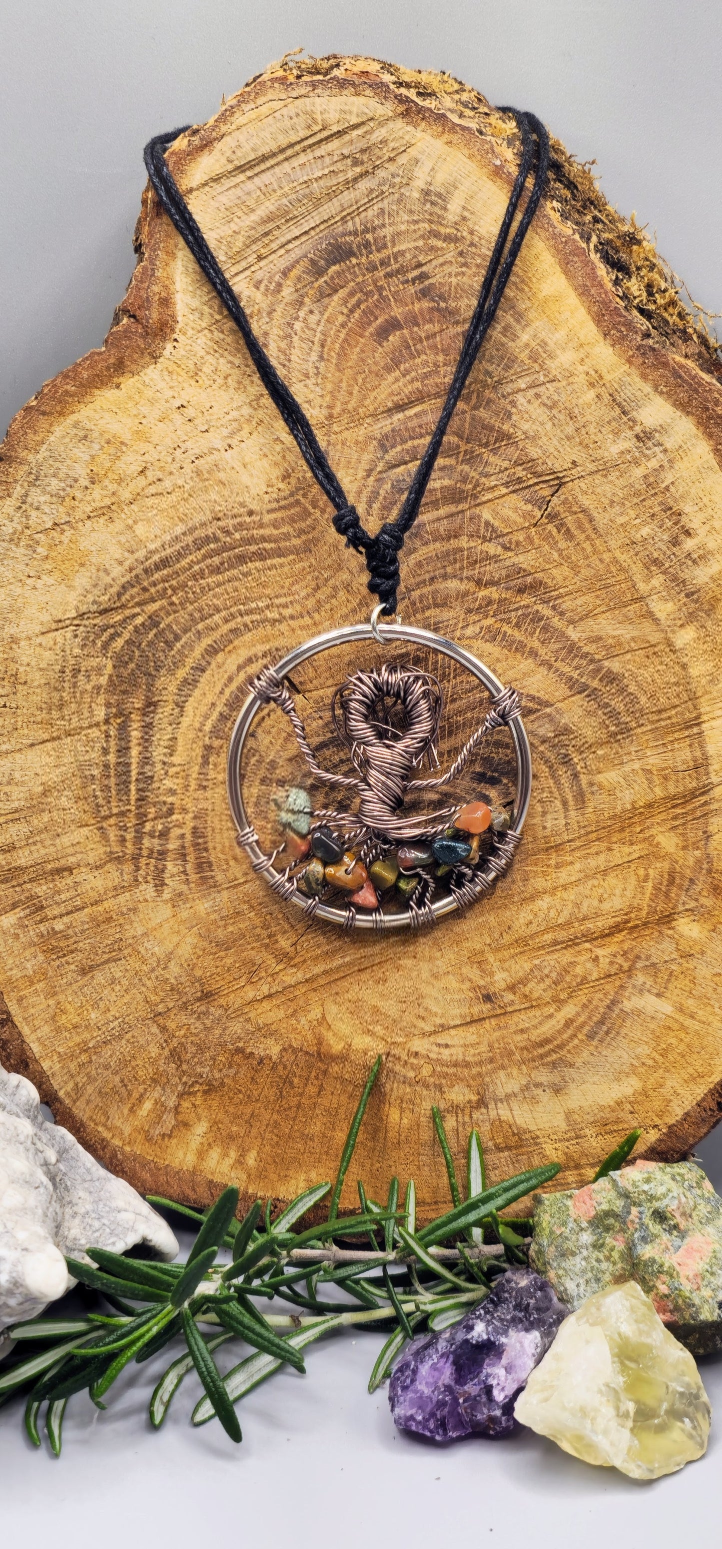 Witch goddess pendant