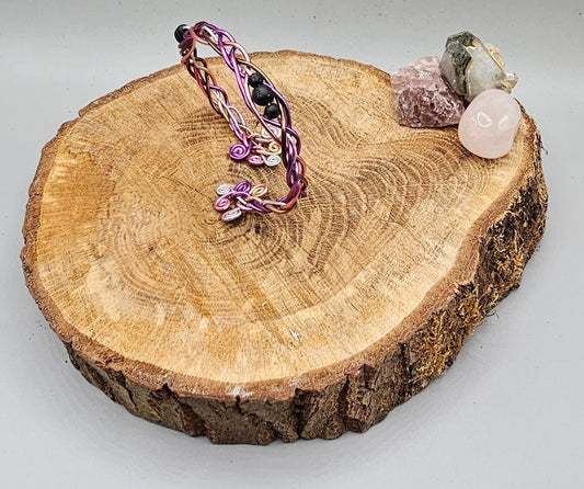 Ombre Lava Weave Bracelet